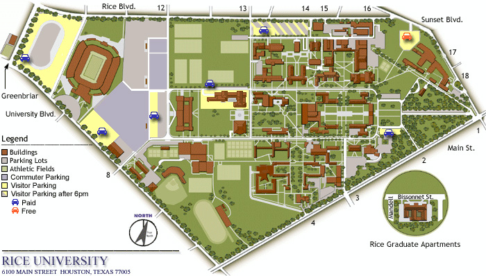 map of visiter parking locations